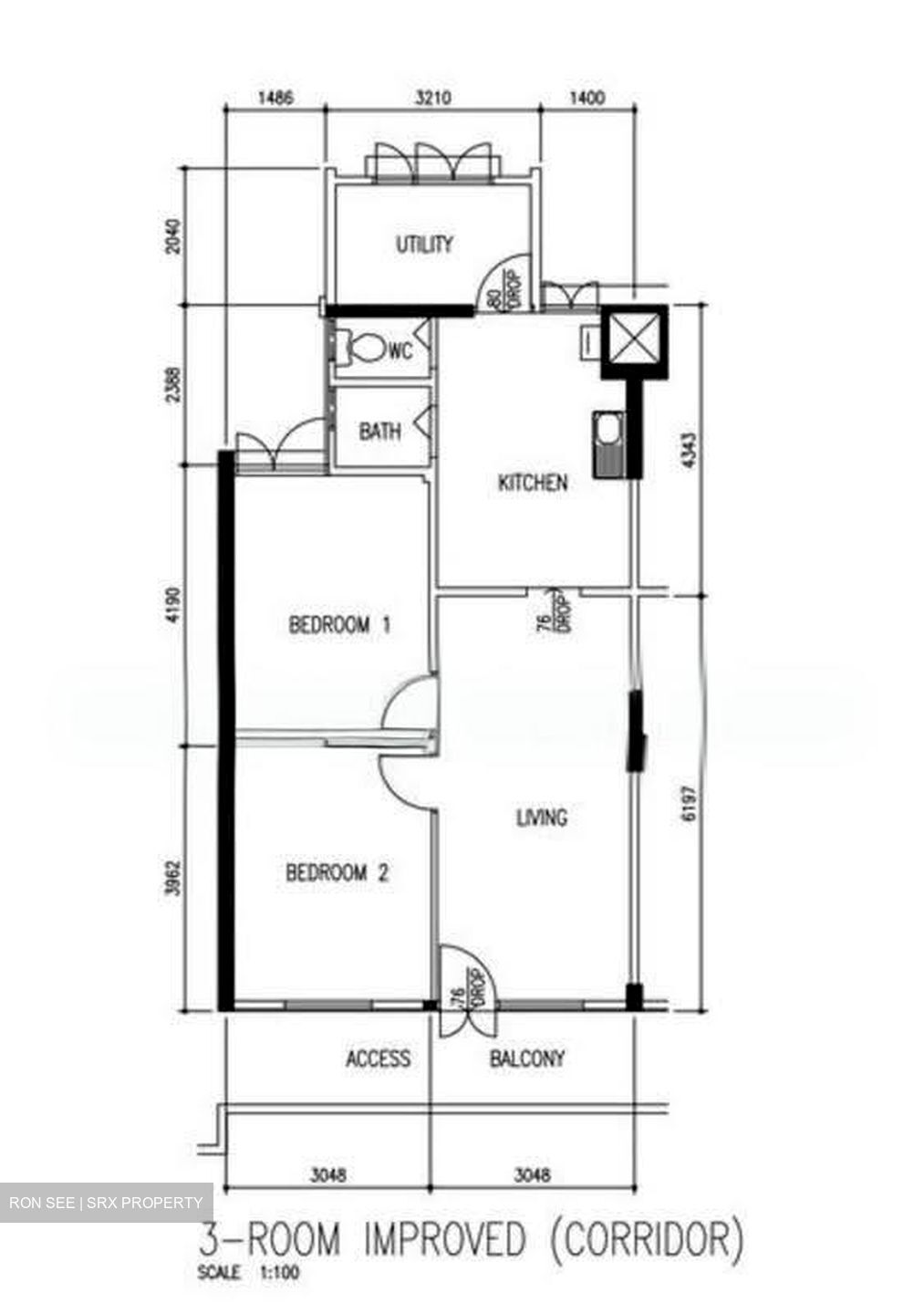 Blk 131 Jalan Bukit Merah (Bukit Merah), HDB 3 Rooms #633738021
